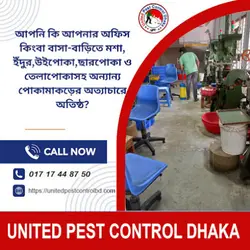 United Pest Control Dhaka / Termite Control / Cockroach Control